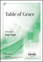 Table of Grace SATB choral sheet music cover